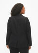 Blazer met een enkele knoopsluiting, Black, Model image number 1