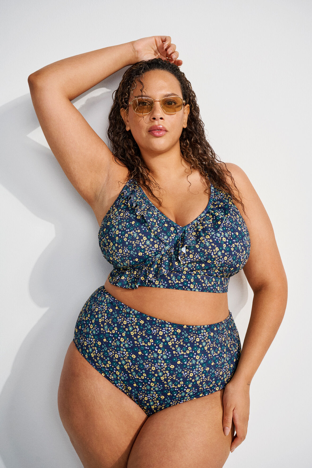 Zizzi Bloemenbikini, , Model