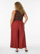 Culotte in viscose met een high waist en wijde pijpen, Rood, Model image number 1