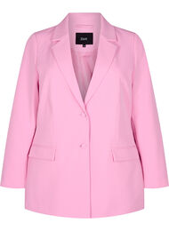 Klassieke blazer met knoopsluiting, Roze