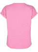 Gemêleerd T-shirt met korte mouwen, Roze, Packshot image number 1