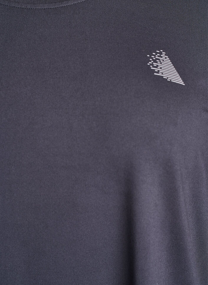 Training blouse met 3/4 mouwen, Grijs, Packshot image number 2