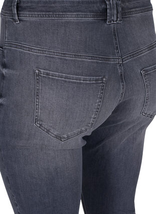 Extra slanke Amy jeans met hoge taille, Grey Denim, Packshot image number 3