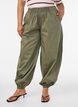 Ballonbroek met zakken en een elastische tailleband, Groen, Model image number 2