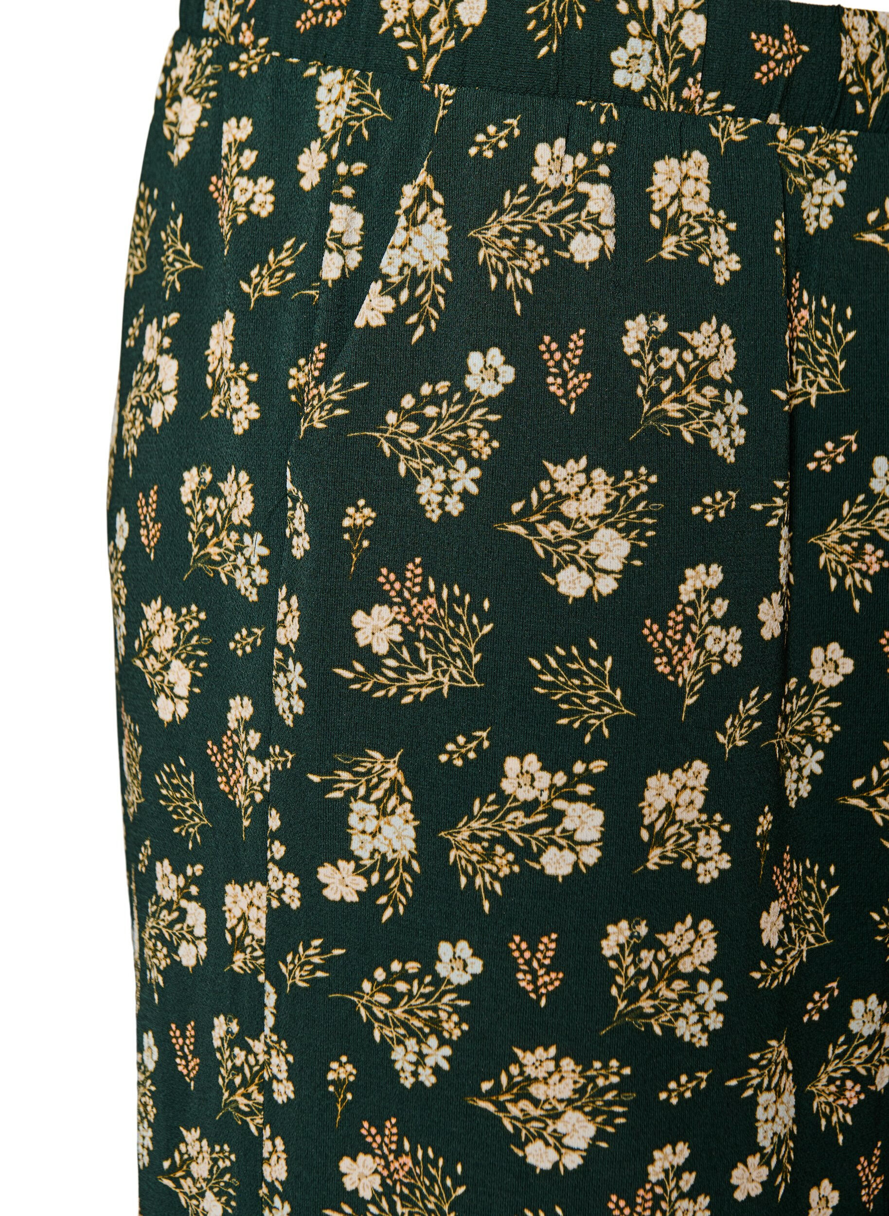 ZizziCulotte broek met print, Zwart, Packshot image number 2
