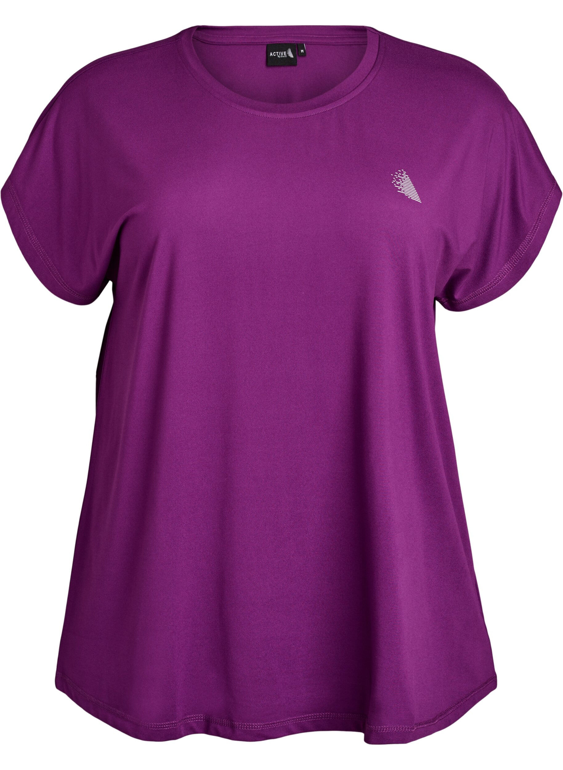 Effen gekleurd trainingsshirt