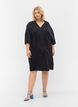 Jurk met 3/4 mouwen van lyocell (TENCEL™), Black, Model image number 2