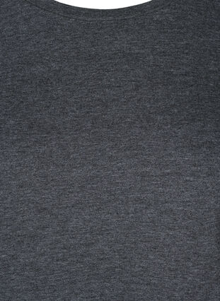Gemêleerde sweaterjurk met zakken, Black, Packshot image number 2