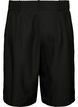 Losse Bermuda-shorts met hoge taille, Zwart, Packshot image number 1