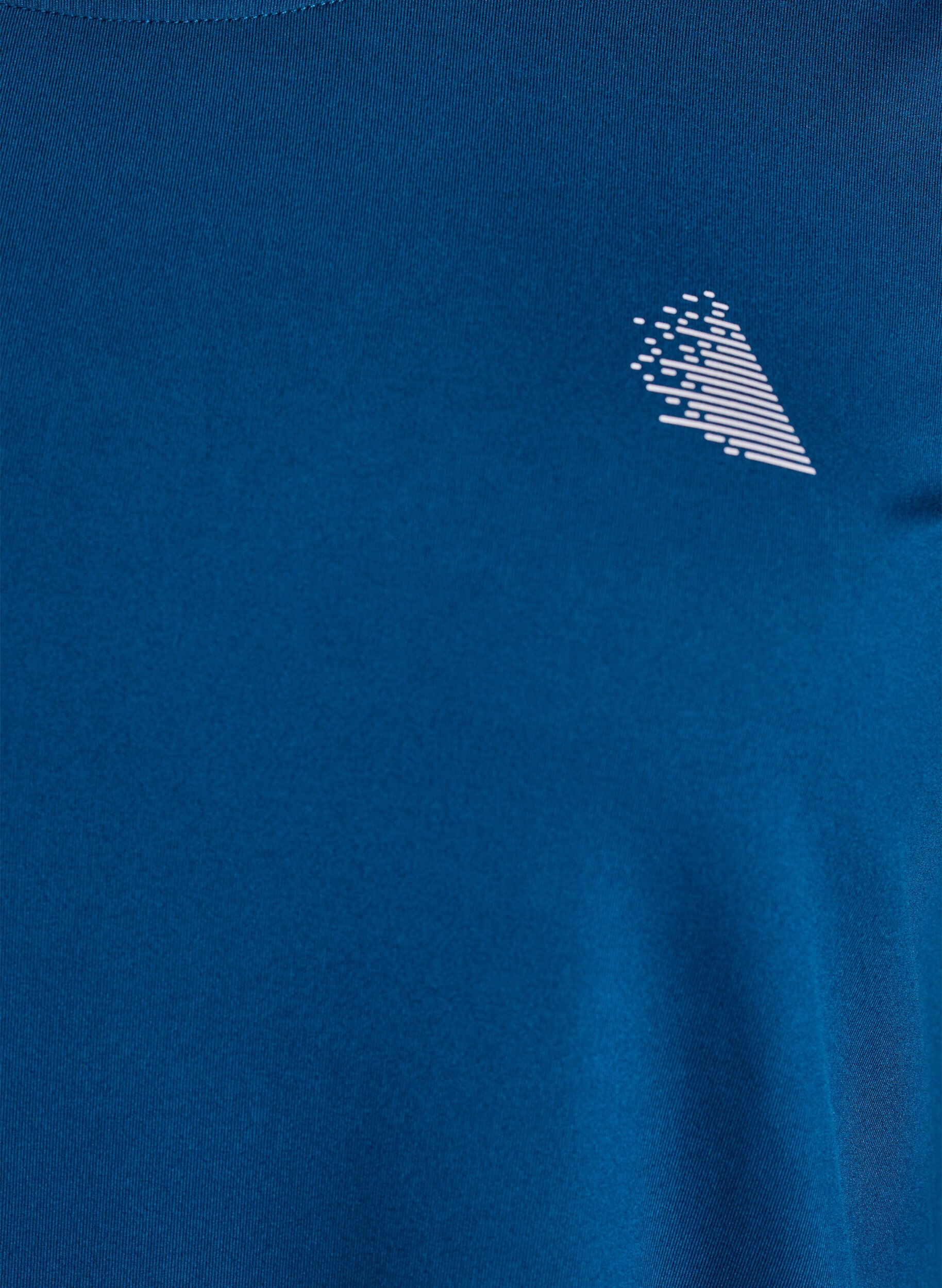 ZizziTraining blouse met 3/4 mouwen, Blauw, Packshot image number 2