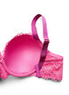 Bh met kant en voorgevormde cups, Roze, Packshot image number 3
