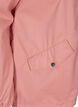 Korte jas met capuchon en zakken, Ash Rose, Packshot image number 3