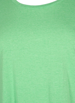 Neonkleurig katoenen T-shirt, Neon Green, Packshot image number 2