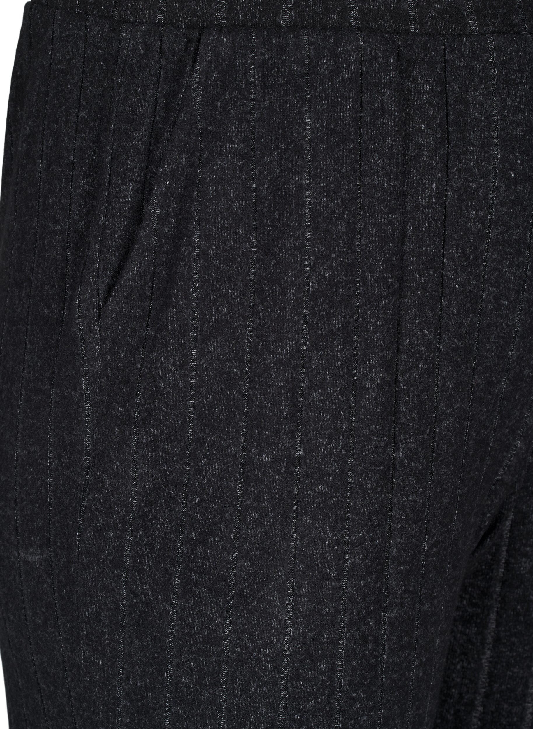 Zizzi Loungebroek met zakken, Zwart, Packshot image number 2