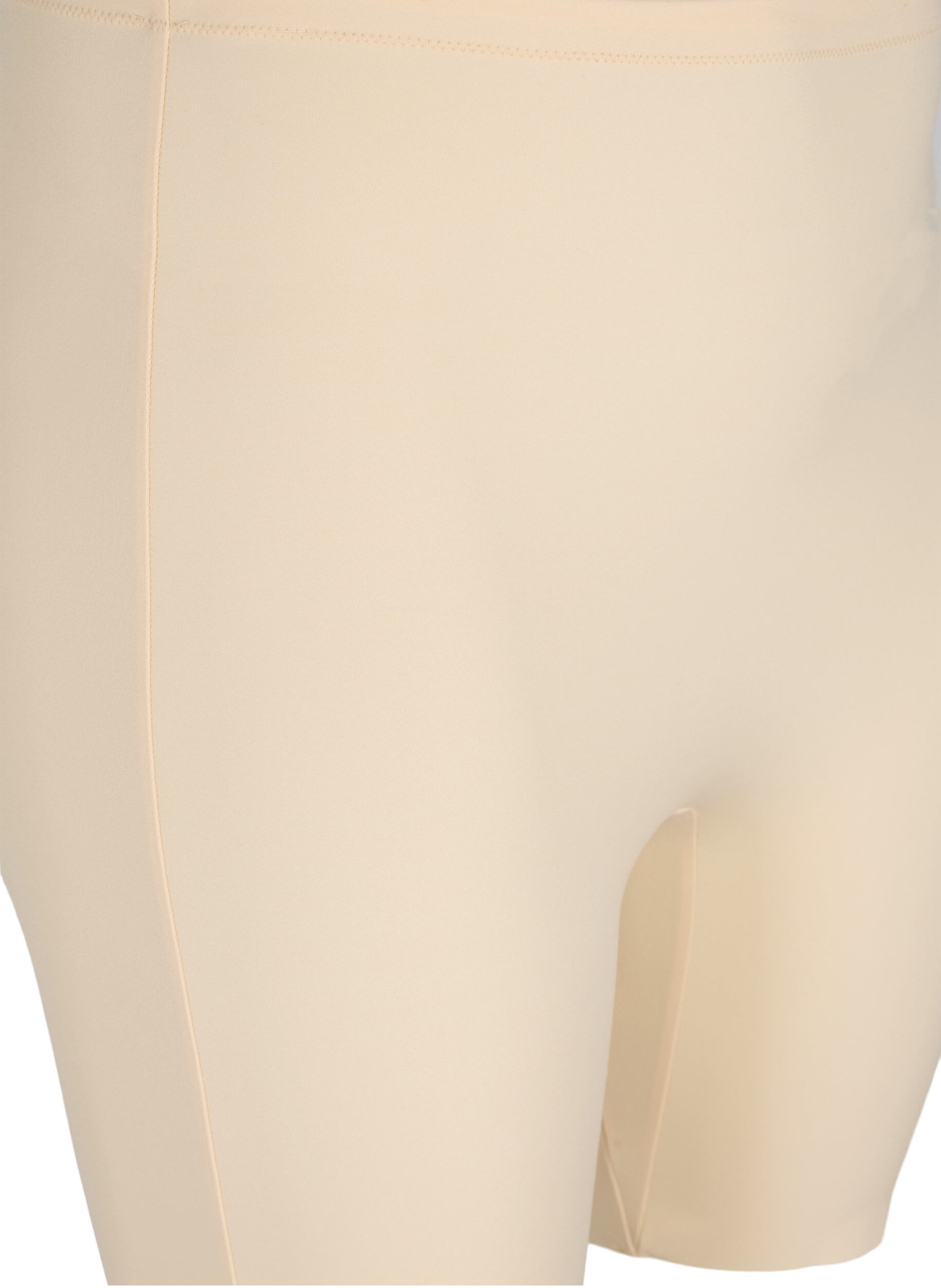 Zizzi Light shapewear shorts met hoge taille, Beige, Packshot image number 2