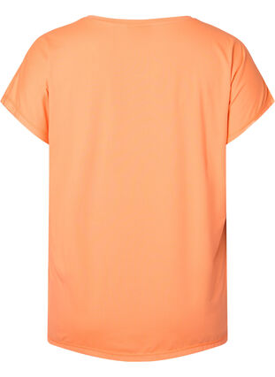 Trainings T-shirt met korte mouwen, Neon Orange, Packshot image number 1