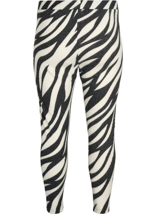 Leggings met zebraprint, White Zebra, Packshot image number 1