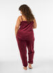 Losse velourbroek, Rood, Model image number 2