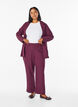 FLASH - Losse broek met zakken, Donker Bordeaux, Model image number 0