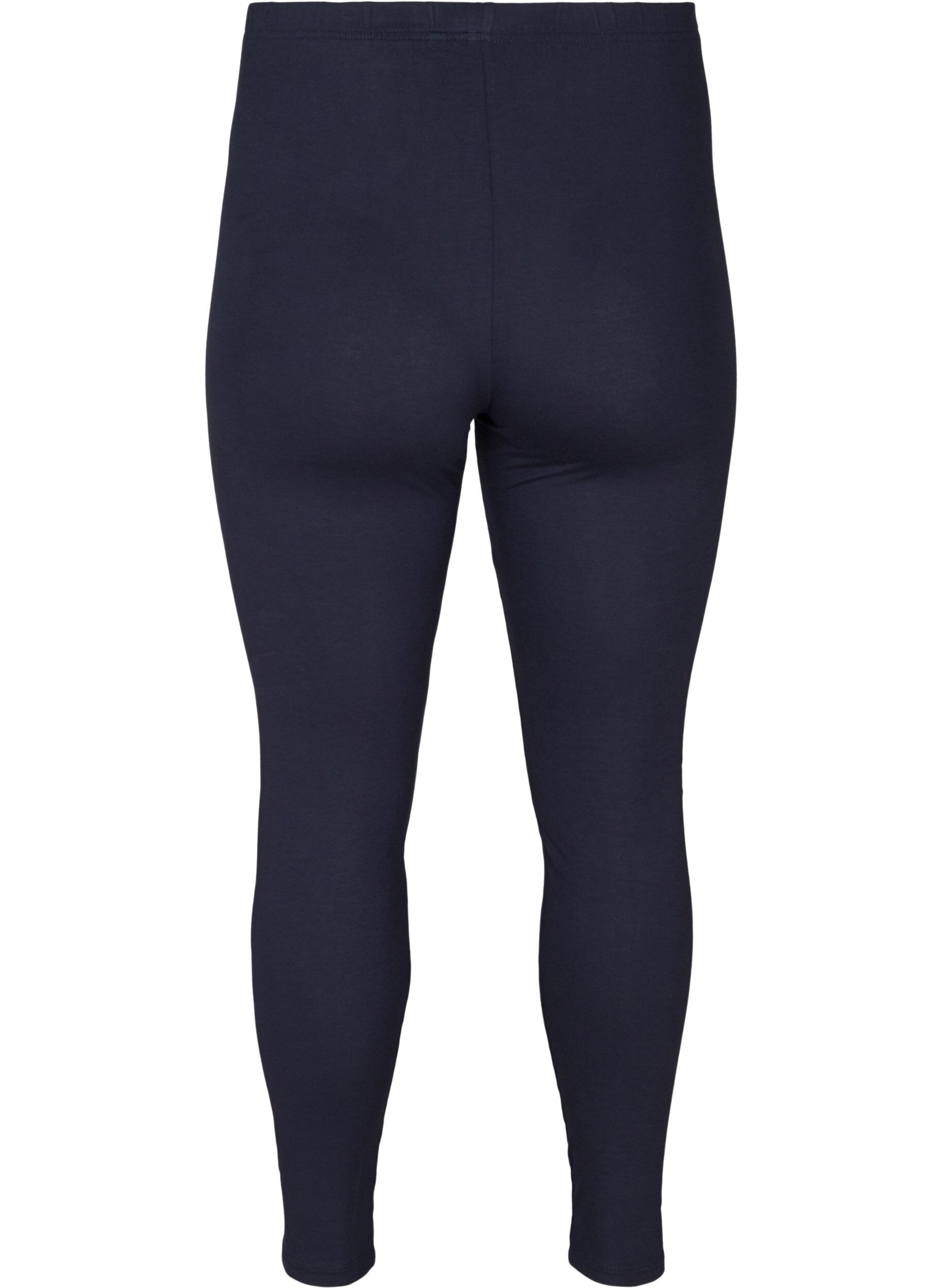 Zizzi Lange basic legging, Night Sky, Packshot image number 1
