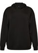 Jersey hoodie, Zwart, Packshot image number 0