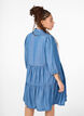 Denim jurk van TENCEL™ Lyocell met 3/4 mouwen, Blue Denim, Model image number 1