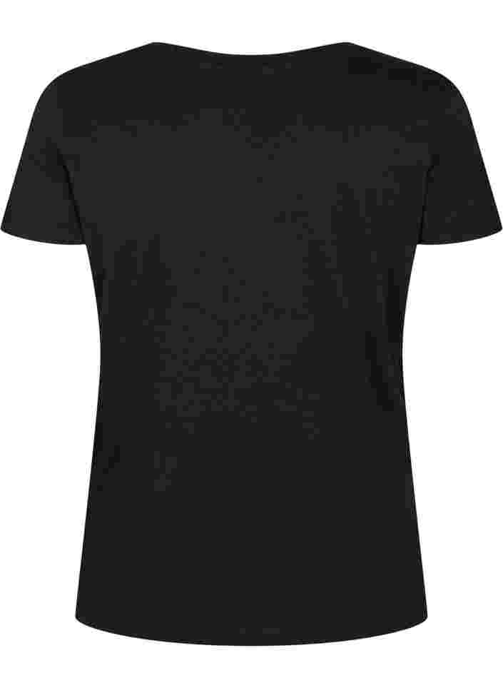 Trainingsshirt met print, Black w. Drop It, Packshot image number 1