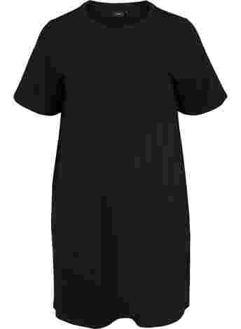 T-shirt pyjama jurk in katoen 