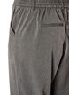 Hoogtailleerde pantalon met rechte pasvorm, Grijs, Packshot image number 3