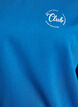 Sweatshirt met motief aan de voorkant, Blauw, Packshot image number 2