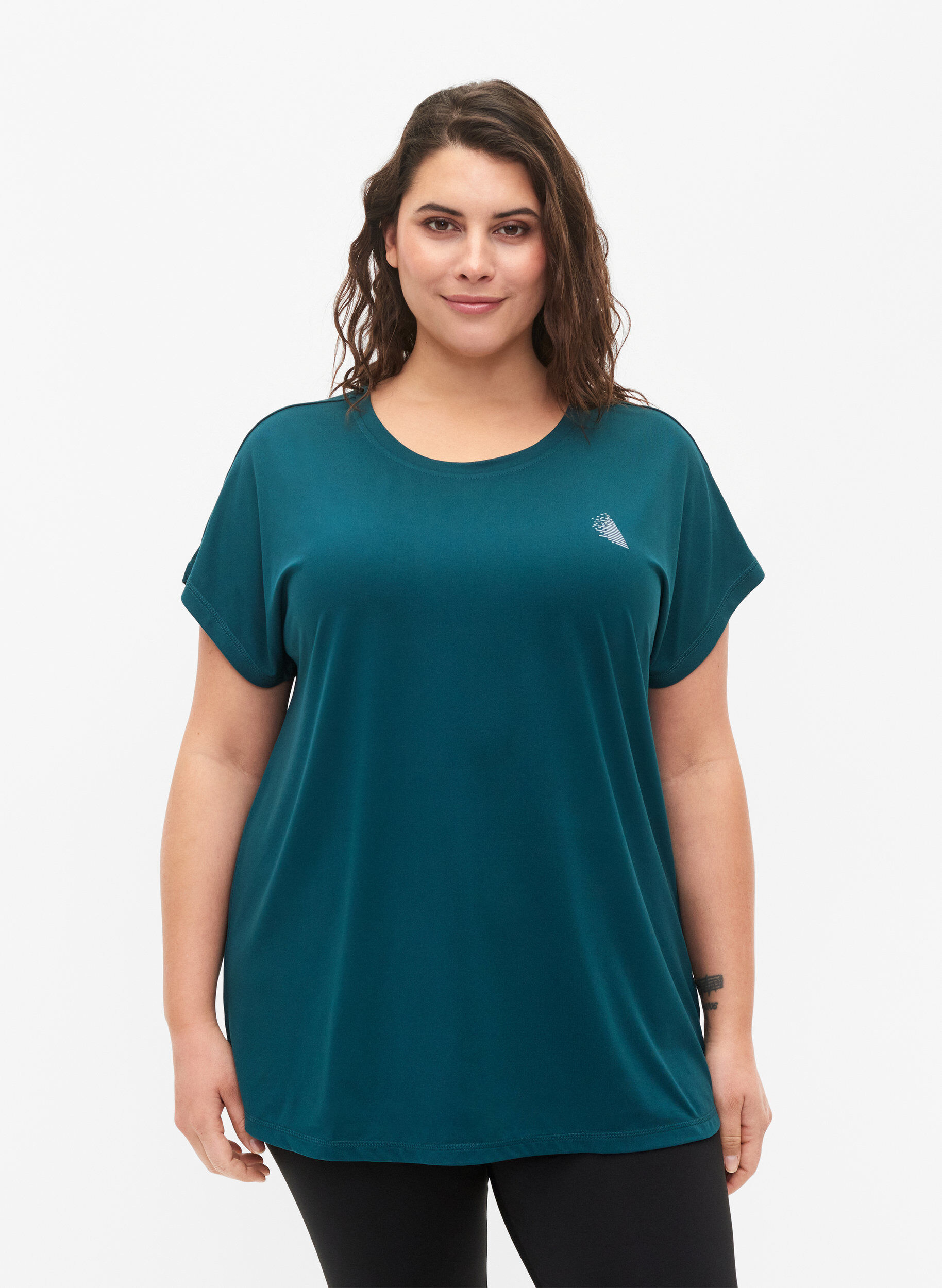 Dames Trainings t-shirts In Grote Maten - Zizzi