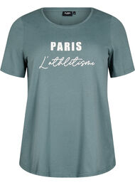 FLASH - T-shirt met motief, Groen