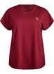 Effen gekleurd trainingsshirt, Rood, Packshot image number 0