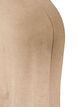 Lang gebreid vest in viscosemix, Beige, Packshot image number 2