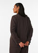 Double-breasted blazer met een losse pasvorm, Bruin, Model image number 2