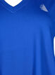 Losvallend sport T-shirt met V-hals, Blauw, Packshot image number 2