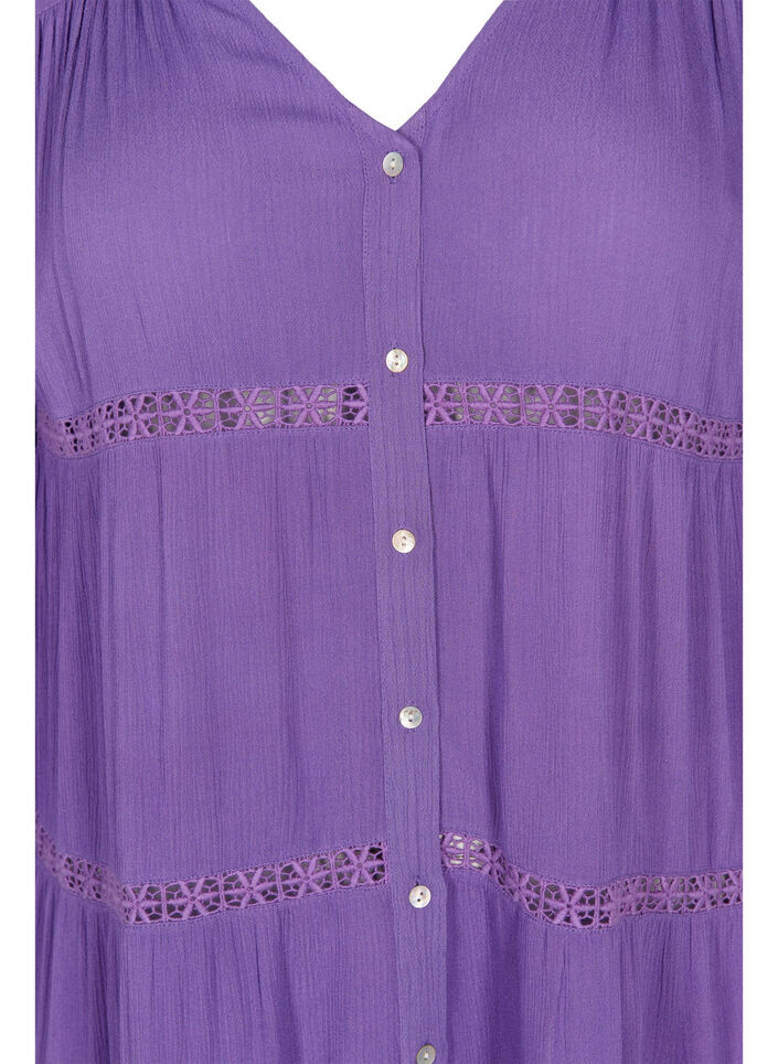 Viscose strandjurk, Royal Lilac, Packshot image number 2
