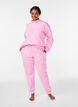 Sweatshirt met hoge kraag en lange mouwen, Roze, Model image number 1
