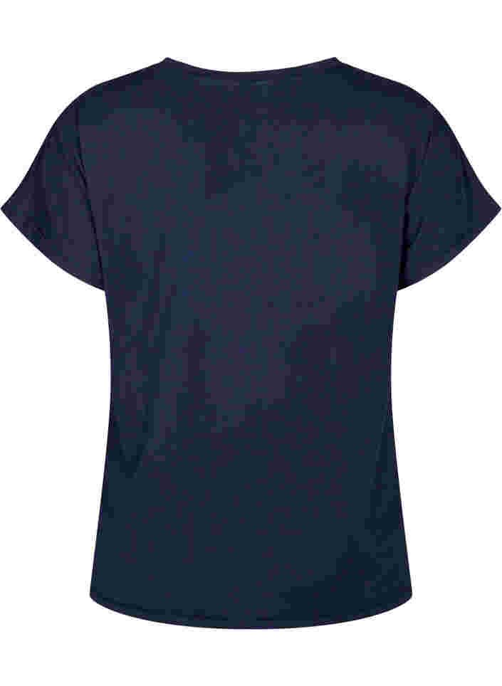 Trainings t-shirt met korte mouwen en v-hals, Night Sky, Packshot image number 1