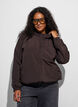 Lichtgewicht jas met een capuchon en ritssluiting, Bruin, Model image number 0