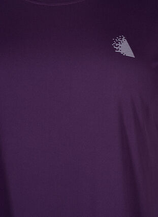 Trainings T-shirt met korte mouwen, Purple Pennant, Packshot image number 2