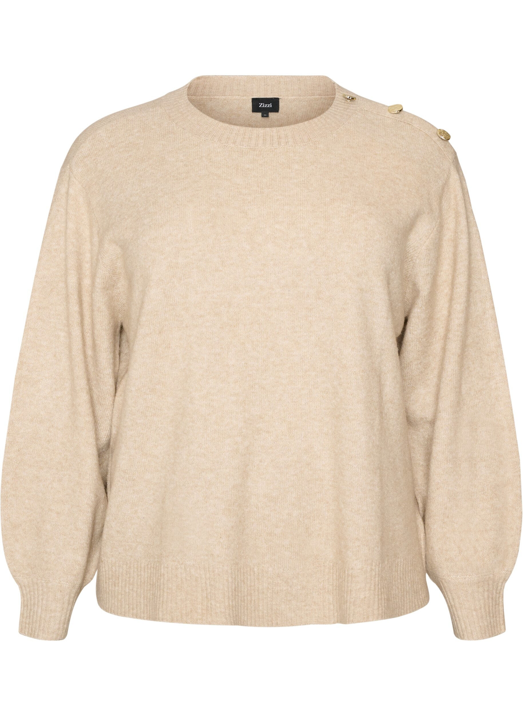 Breisel blouse met knoopdetail
