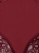 Panties met kant en een strikdetail aan de achterkant, Donker Bordeaux, Packshot image number 2