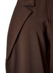 Lange jas met zakken, Bruin, Packshot image number 2