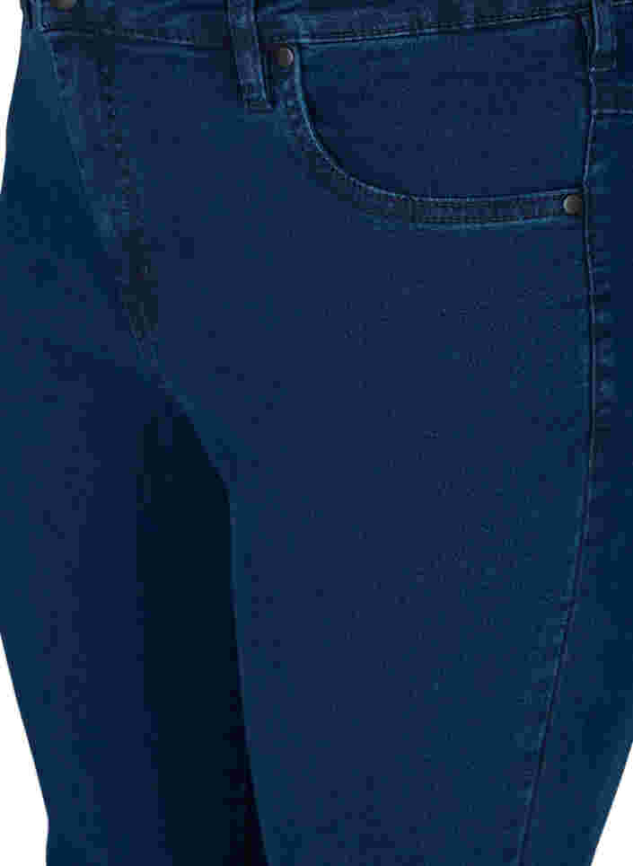 super slim fit Amy jeans met hoge taille, Dark blue, Packshot image number 2