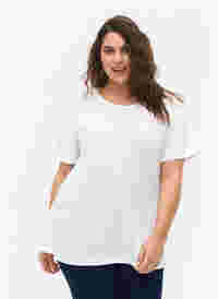 FLASH - 2-pack T-shirts met ronde hals, White/Black, Model