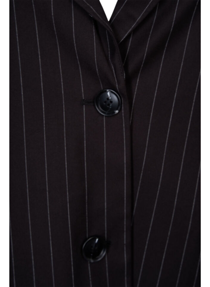 Blazer met dunne streep, Black W. Pinstripe, Packshot image number 2