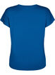 Los trainings-T-shirt met v-hals, Blue Opal, Packshot image number 1