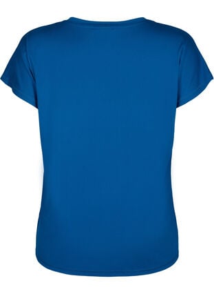 Los trainings-T-shirt met v-hals, Blue Opal, Packshot image number 1