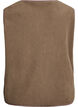 Teddy gilet met knopen en zakken, Bruin, Packshot image number 1